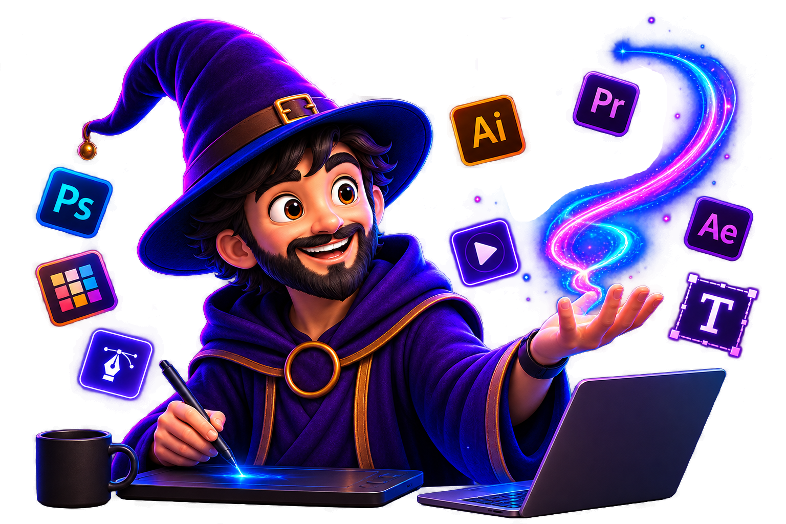 Graphic Wize creative wizard